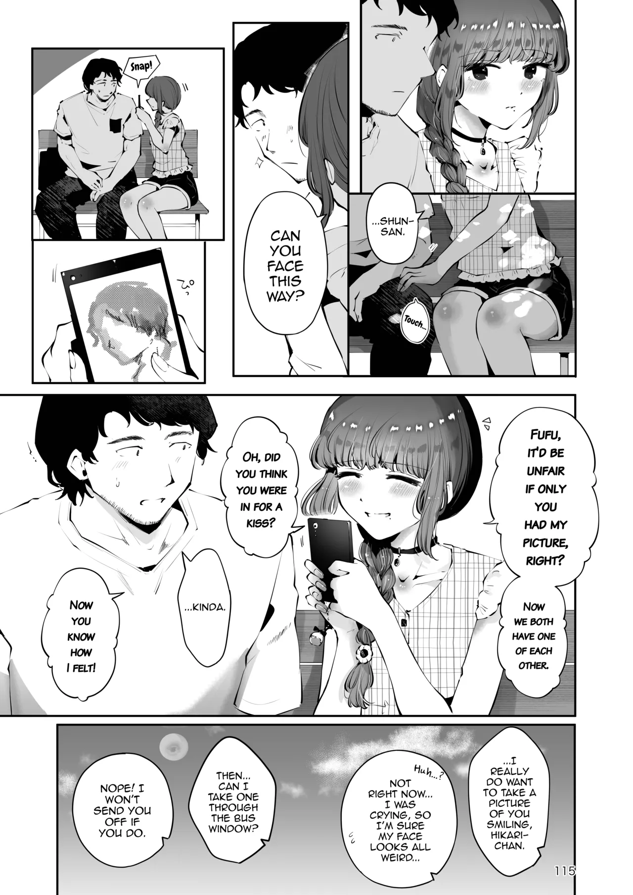 Toomawari no Yoru page 114