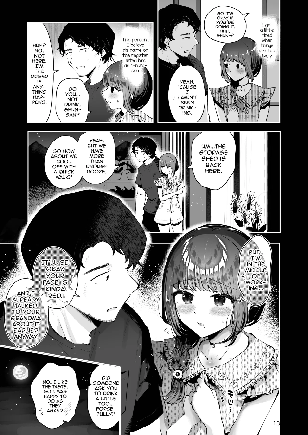 Toomawari no Yoru page 12