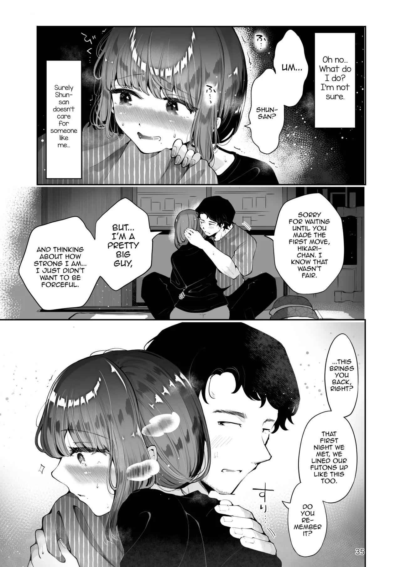 Toomawari no Yoru page 34