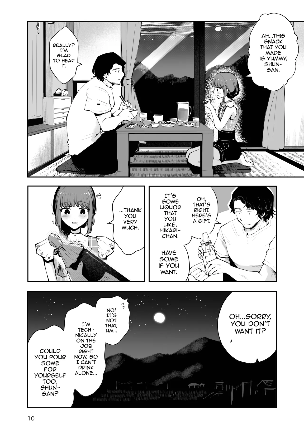 Toomawari no Yoru page 9