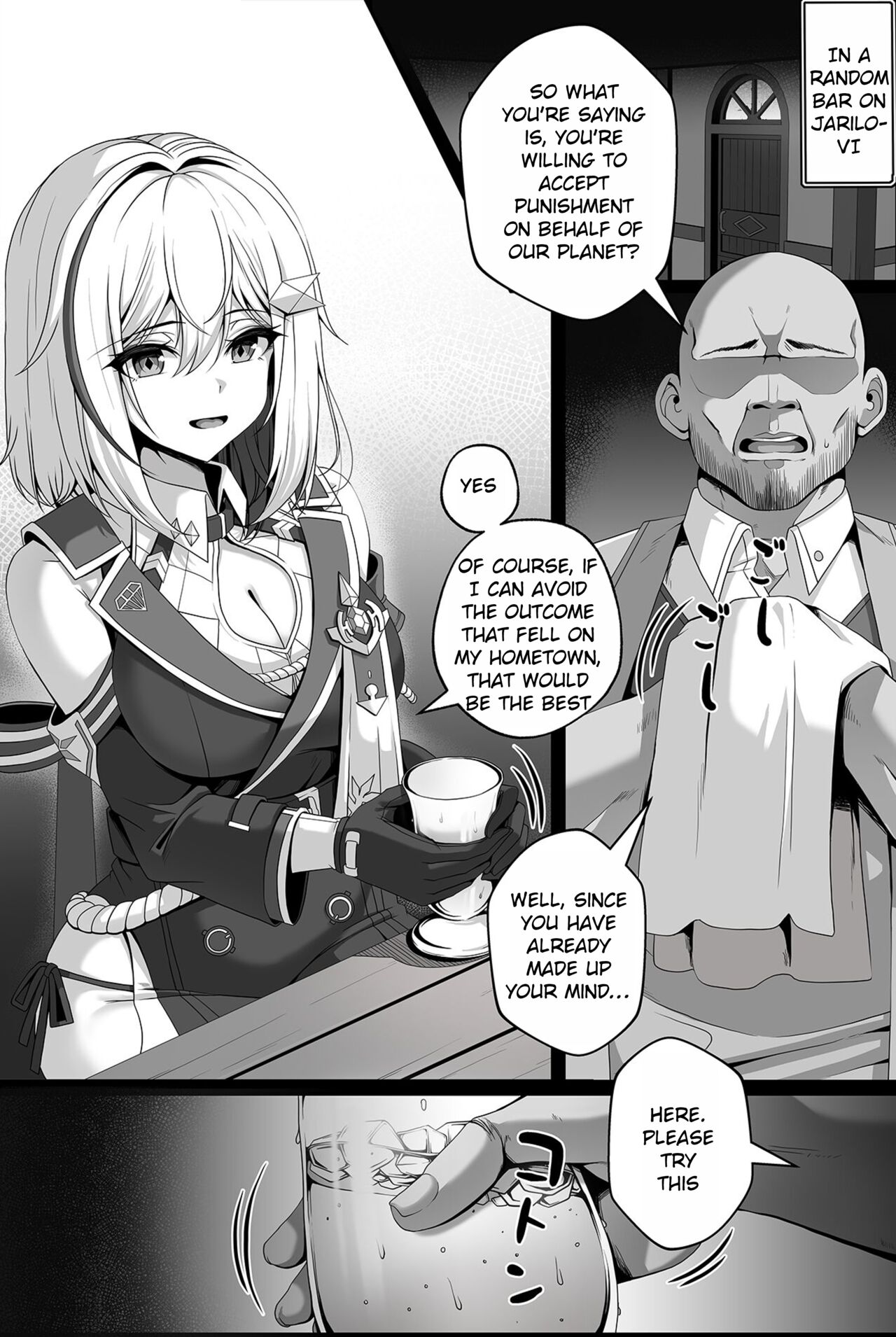 Topaz Manga page 2