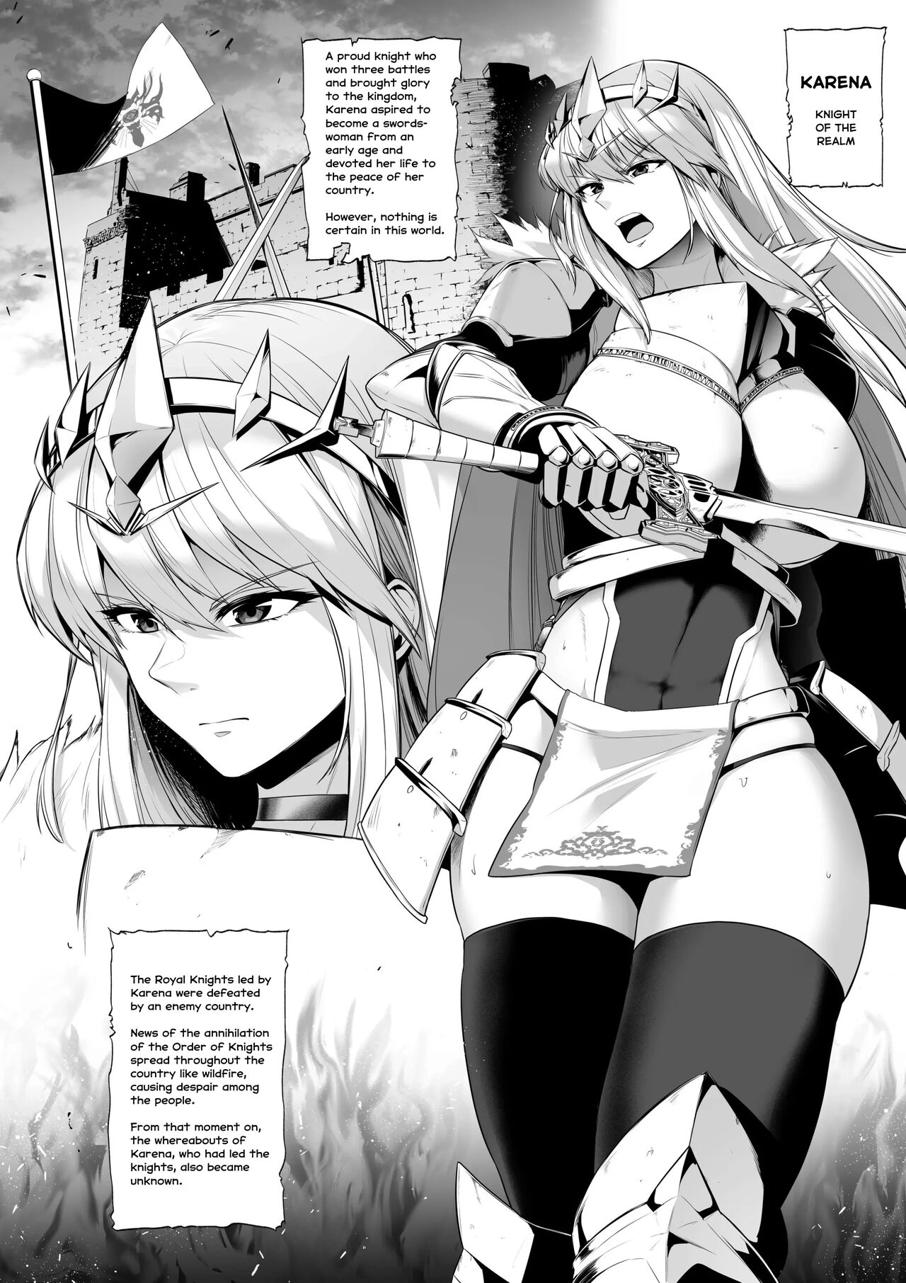 Toraware no Onna Kishi, Kairaku Ningyou ni Sareru page 2