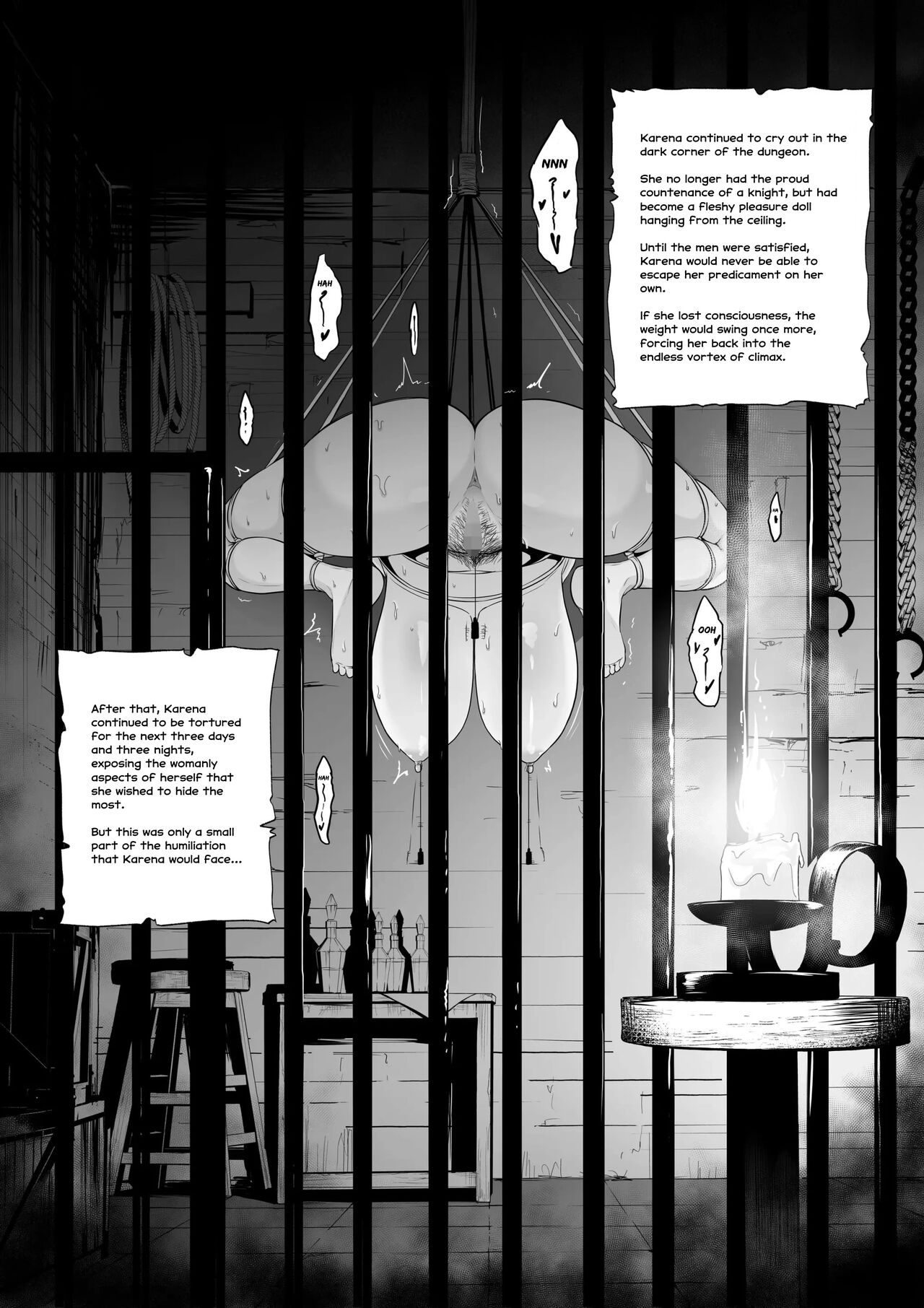 Toraware no Onna Kishi, Kairaku Ningyou ni Sareru page 9