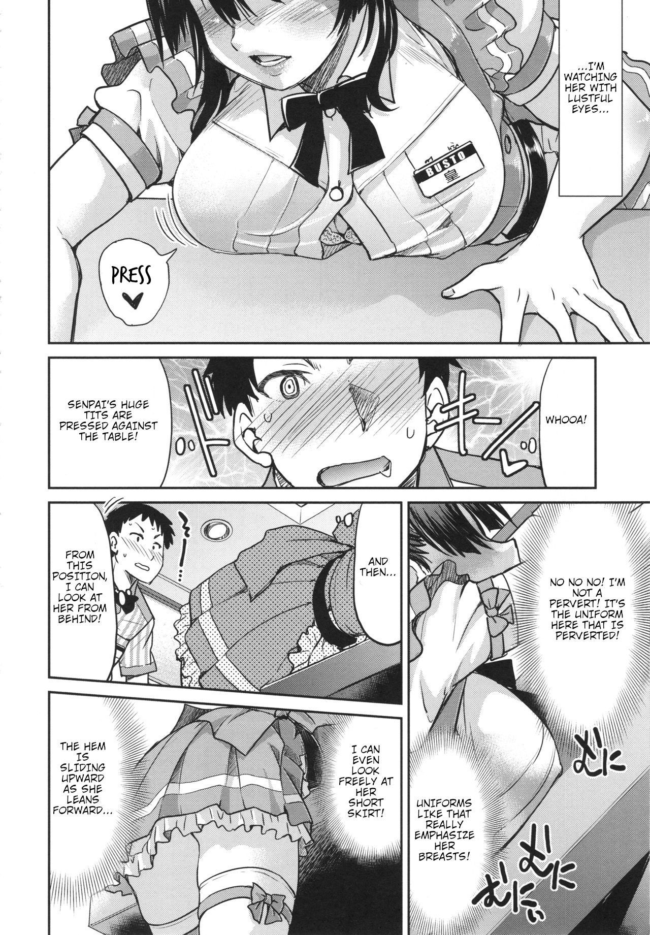 Toretate Famiresu Senpai wo Gyuutto Shibatta Gochisou Don page 8