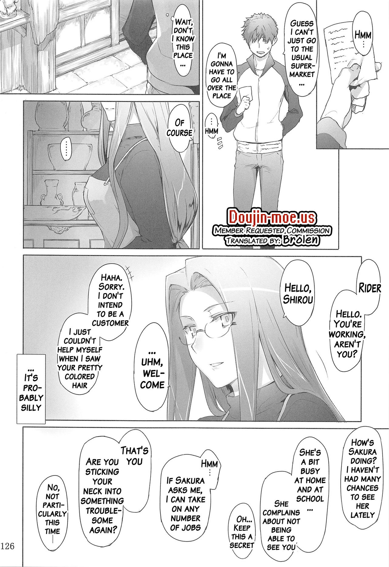 Tosaka-ke no Kakei Jijou Soushuuhen 1 page 124