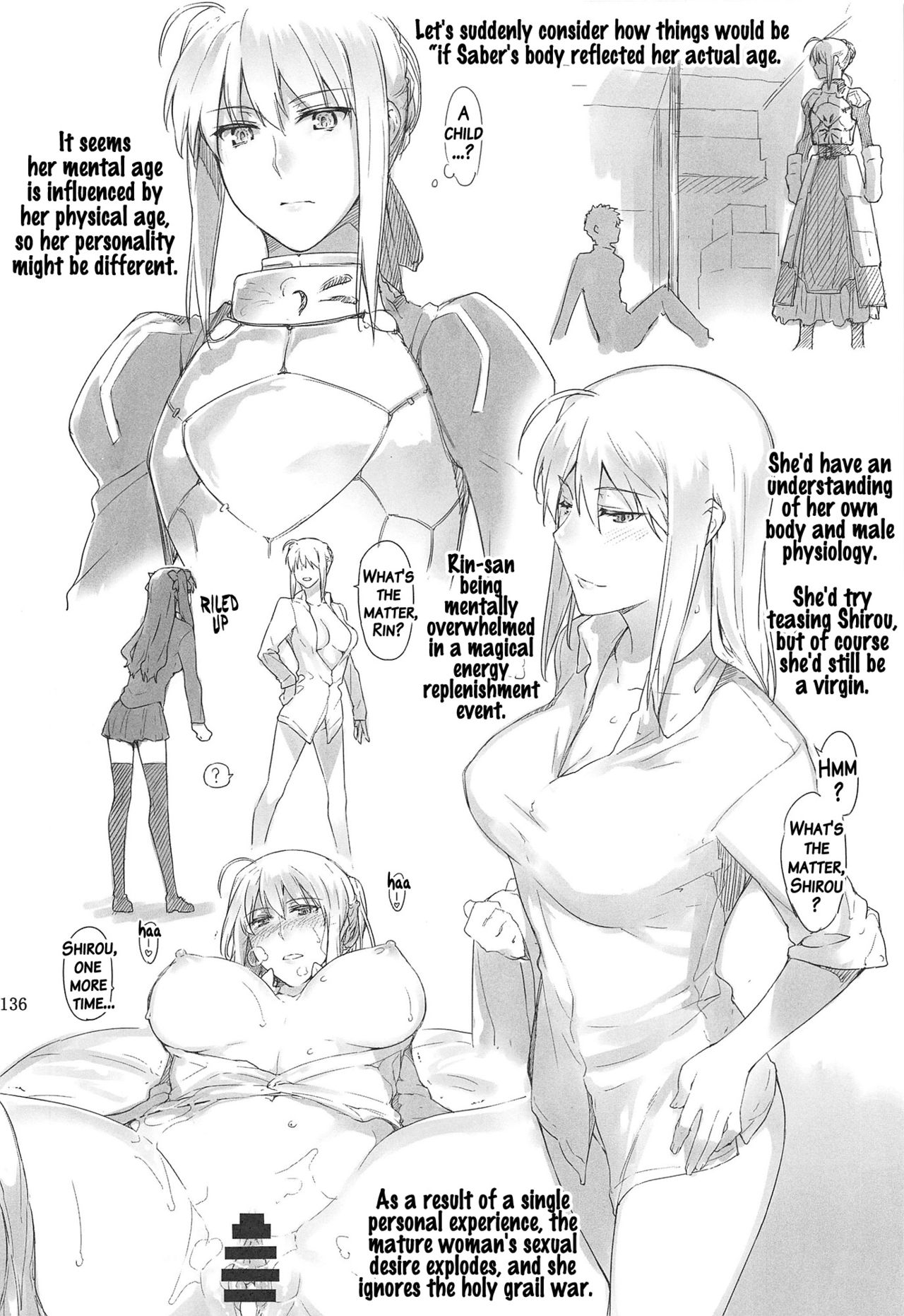 Tosaka-ke no Kakei Jijou Soushuuhen 1 page 134