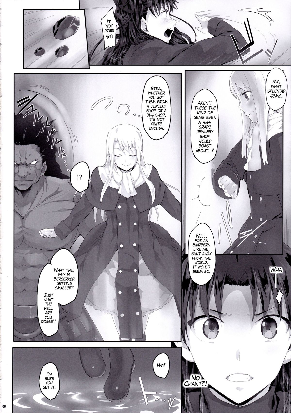 Tosaka Rin ga Berserker ni Okasareru Hon page 6