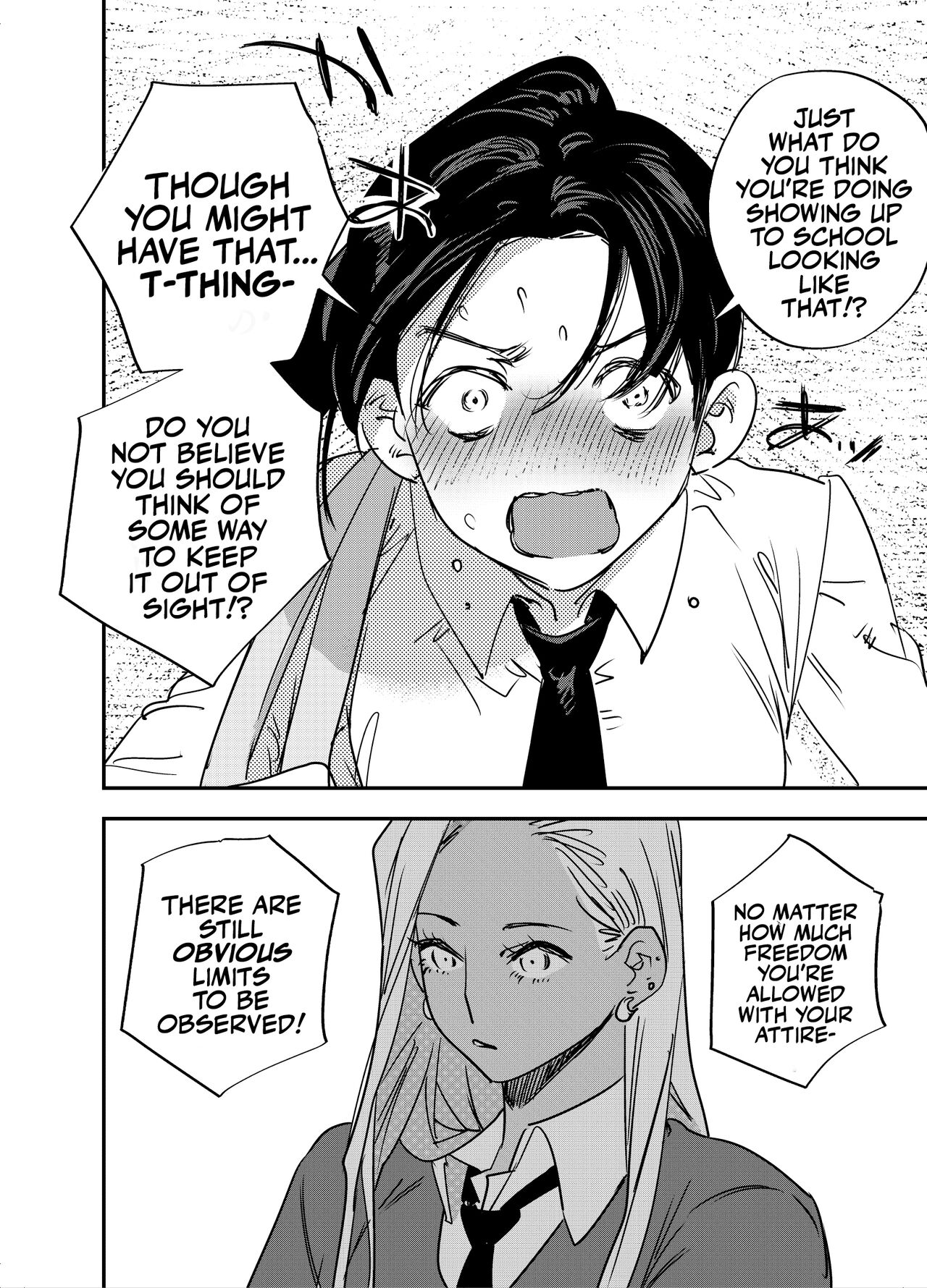 [Tosha Pink (Chimeda)] But, If I Refuse This Gyaru's Dick... page 7