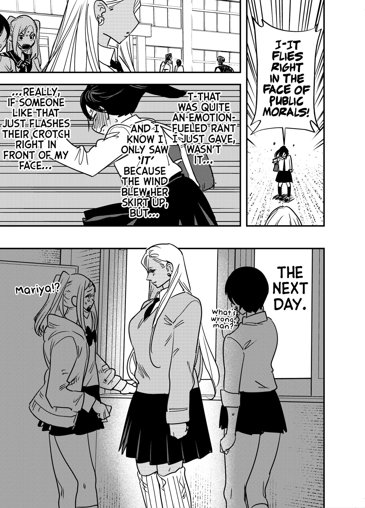 [Tosha Pink (Chimeda)] But, If I Refuse This Gyaru's Dick... page 8