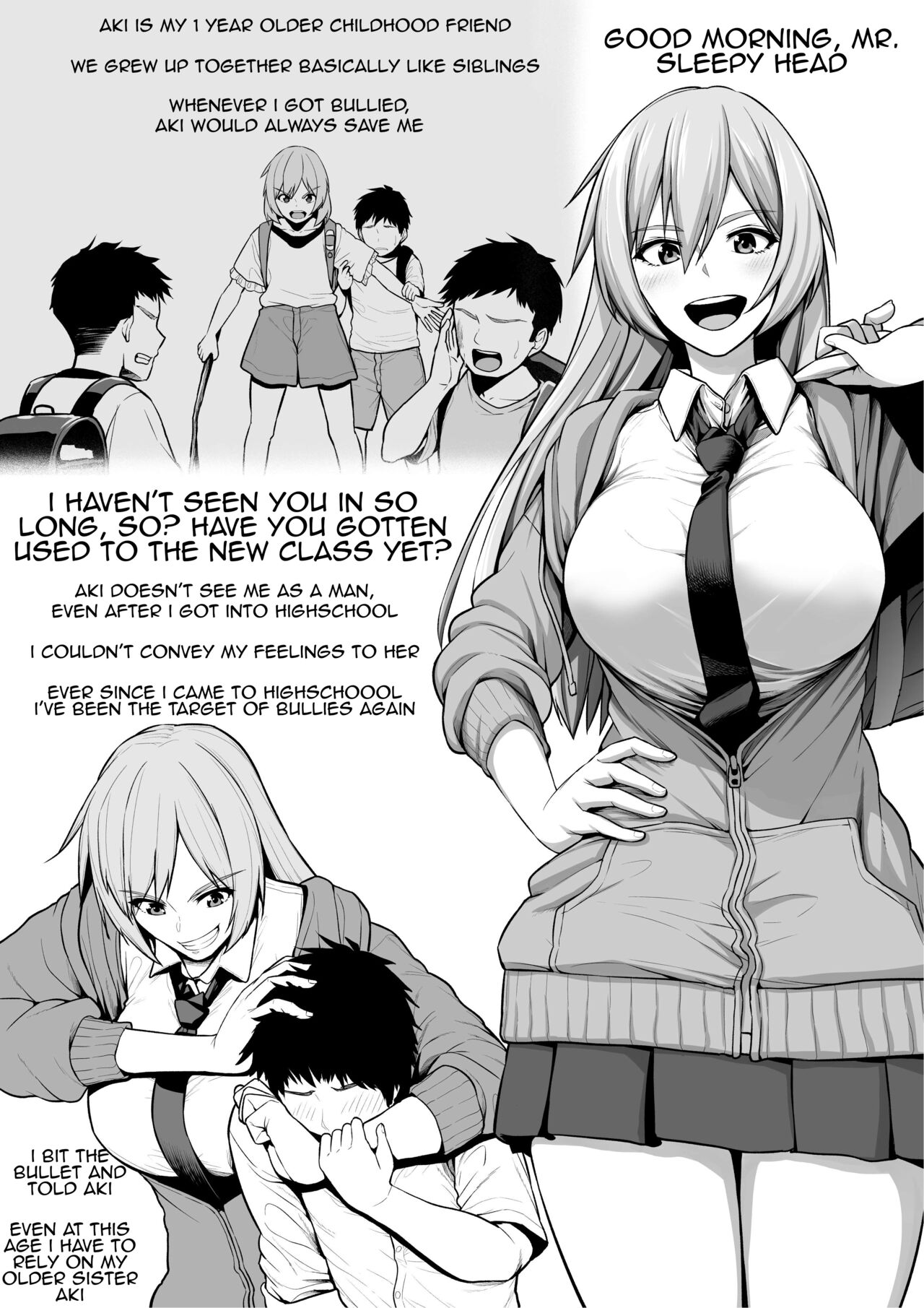 Toshiue Onee-san Oraora-kei DQN ni Kaeriuchi ni Sare Mesu Ochi page 1