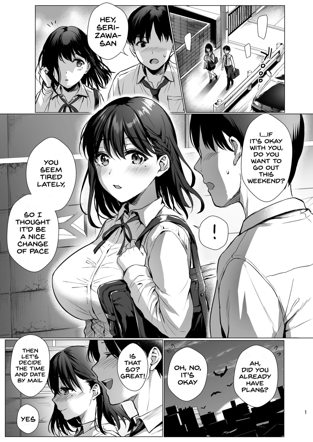 Toshoshitsu no Kanojo 3~Seiso na Kimi ga Ochiru made~ page 2