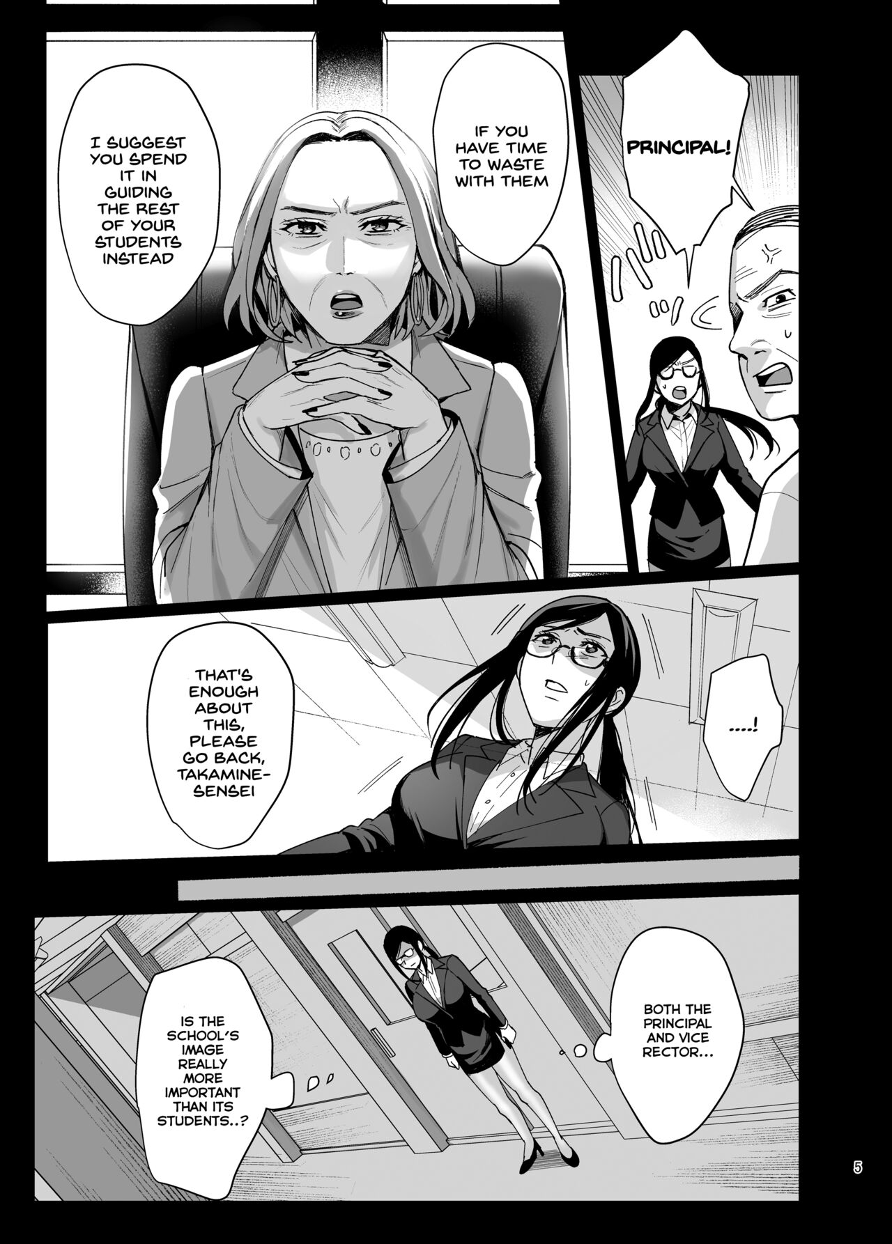 Toshoshitsu no Kanojo 5 ~Onna Kyoushi ga Ochiru made (Zenpen)~ page 6