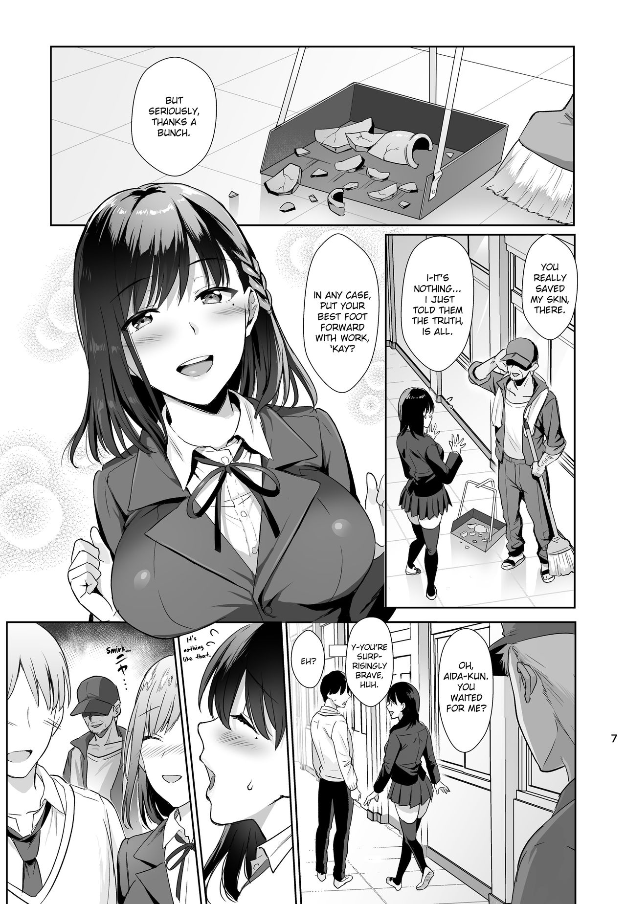 Toshoshitsu no Kanojo ~Seiso na Kimi ga Ochiru made~ page 6