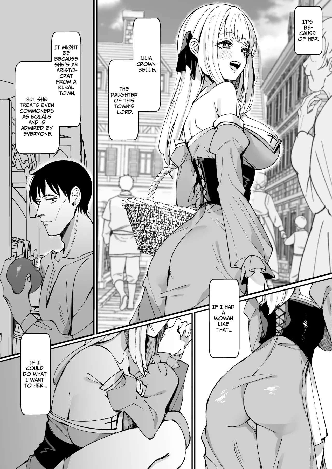 TOTAL DEFEAT ~preciously raised noble family daughter begs for commoner dick~ page 4