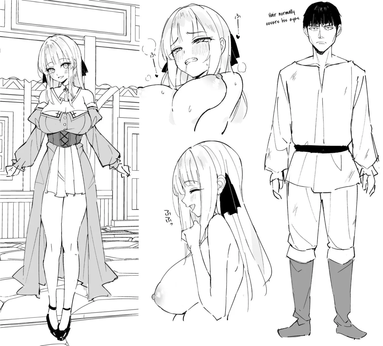 TOTAL DEFEAT ~preciously raised noble family daughter begs for commoner dick~ page 49