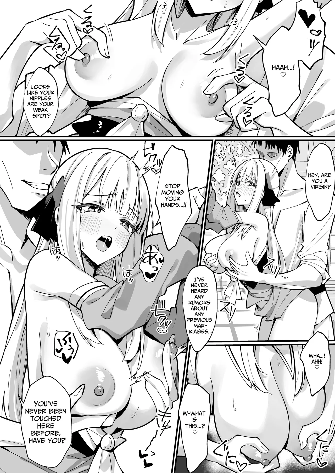 TOTAL DEFEAT ~preciously raised noble family daughter begs for commoner dick~ page 18