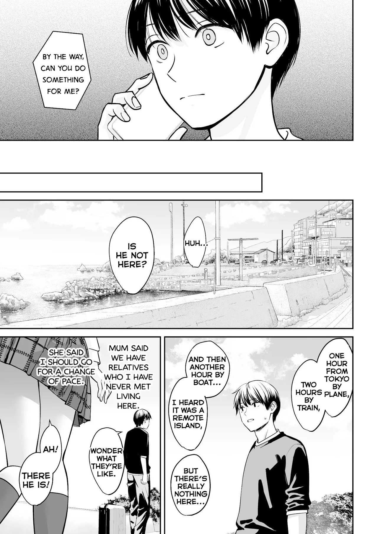 Totsuzen Ane ga Dekita Hanashi page 4