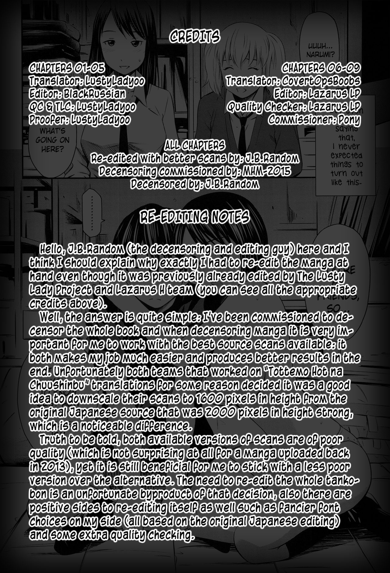 Tottemo Hot na Chuushinbu page 227