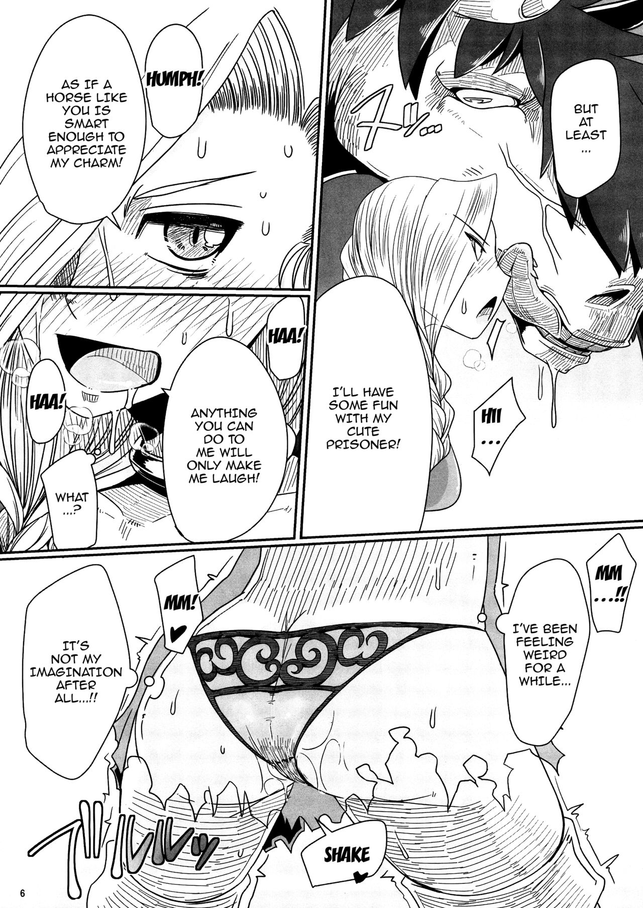 Tou no Saijoukai de Hanayome o Machi Ukeru Uma wa Chotto Tegowai zo Kai page 7