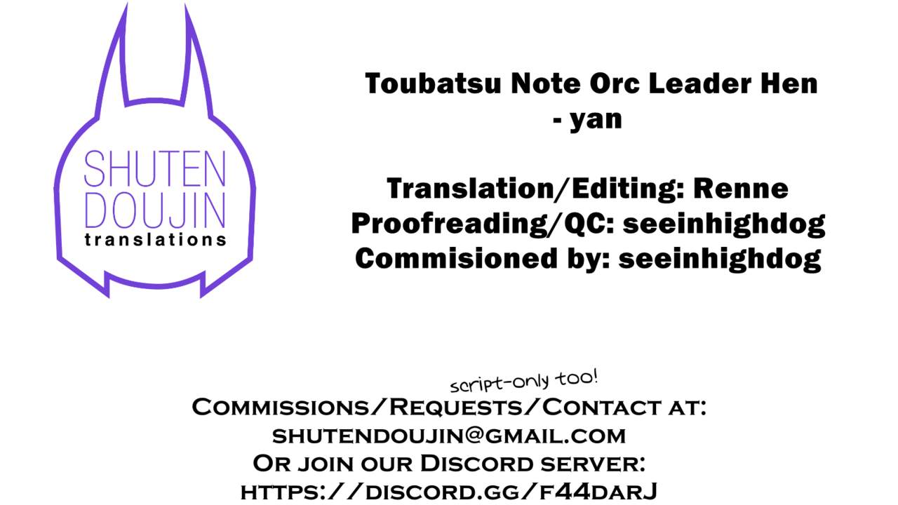 Toubatsu Note Orc Leader Hen page 41