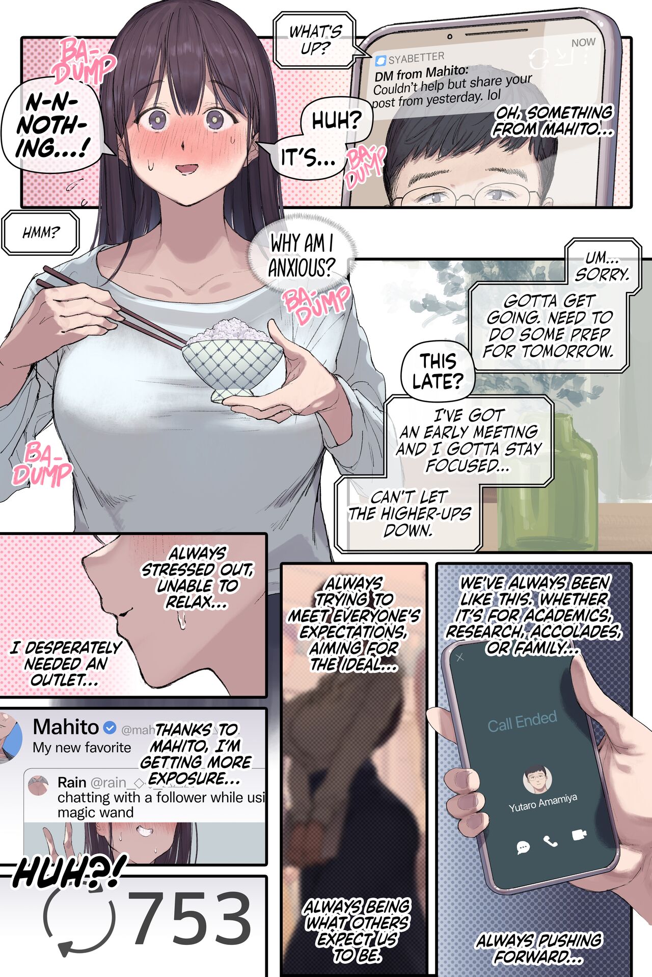 Touko Amamiya: Wife, Scholar, Professor in HEAT page 15