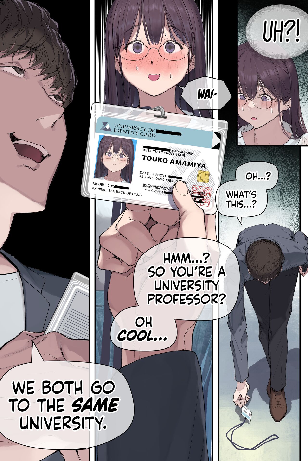 Touko Amamiya: Wife, Scholar, Professor in HEAT page 21