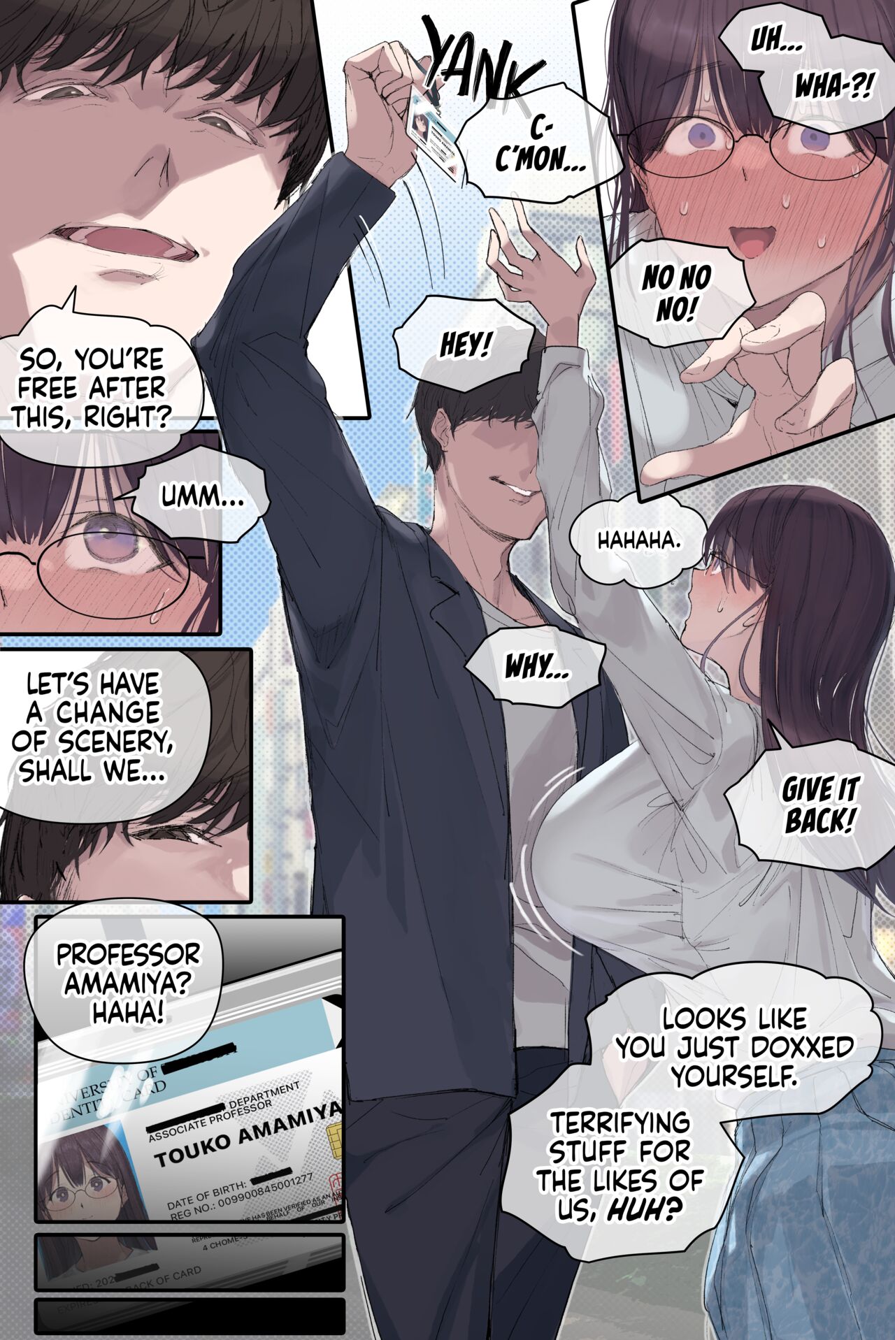 Touko Amamiya: Wife, Scholar, Professor in HEAT page 22