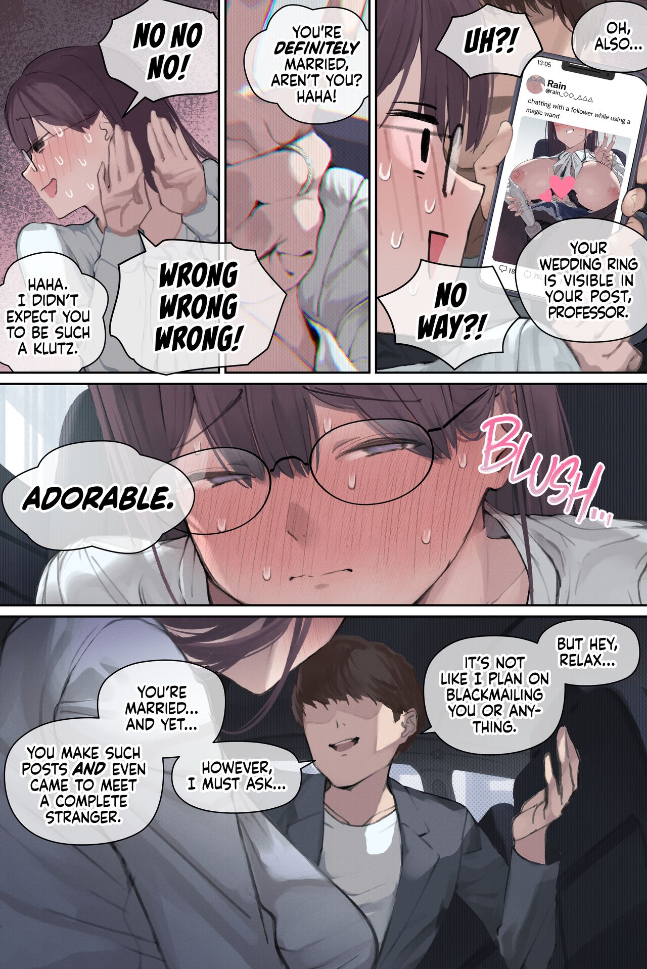 Touko Amamiya: Wife, Scholar, Professor in HEAT page 24