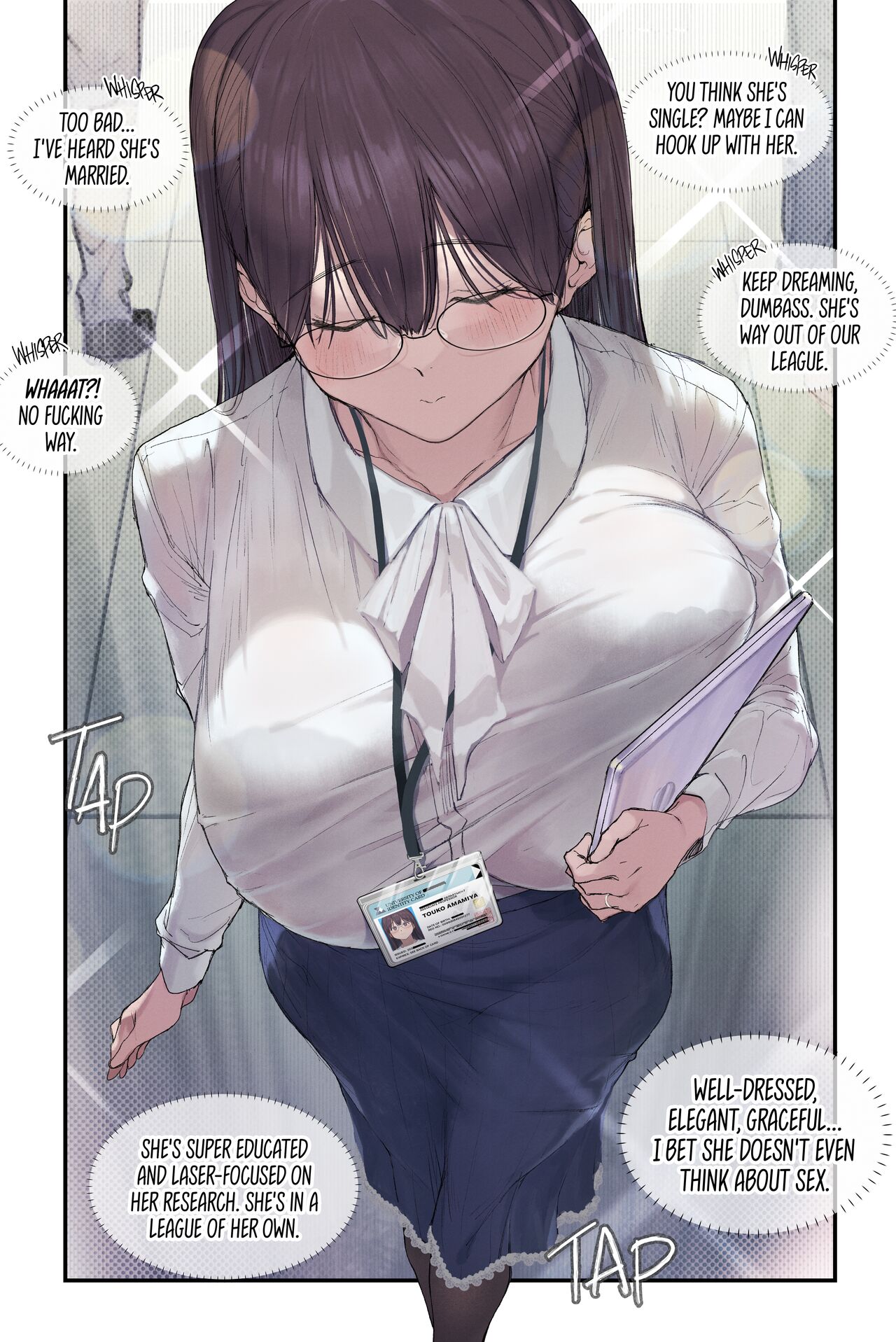 Touko Amamiya: Wife, Scholar, Professor in HEAT page 4