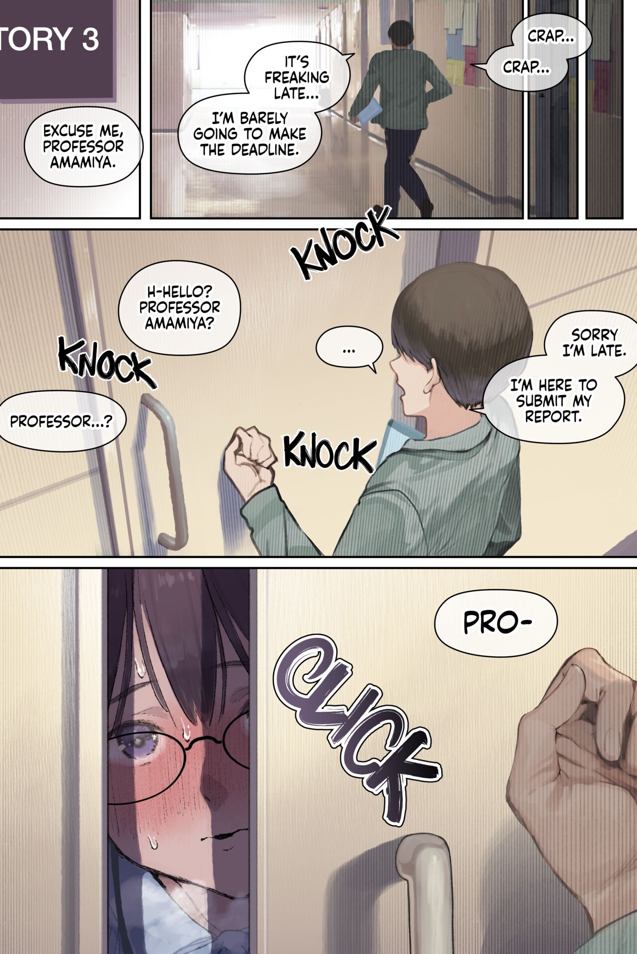 Touko Amamiya: Wife, Scholar, Professor in HEAT page 57
