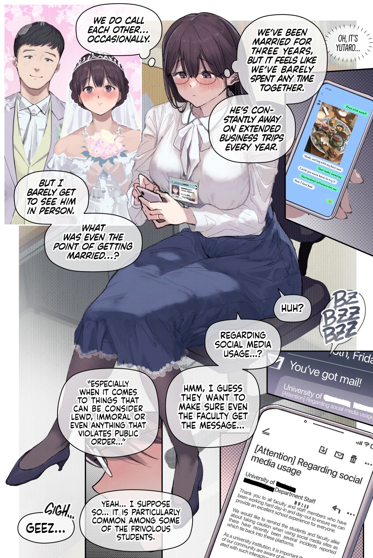 Touko Amamiya: Wife, Scholar, Professor in HEAT page 6