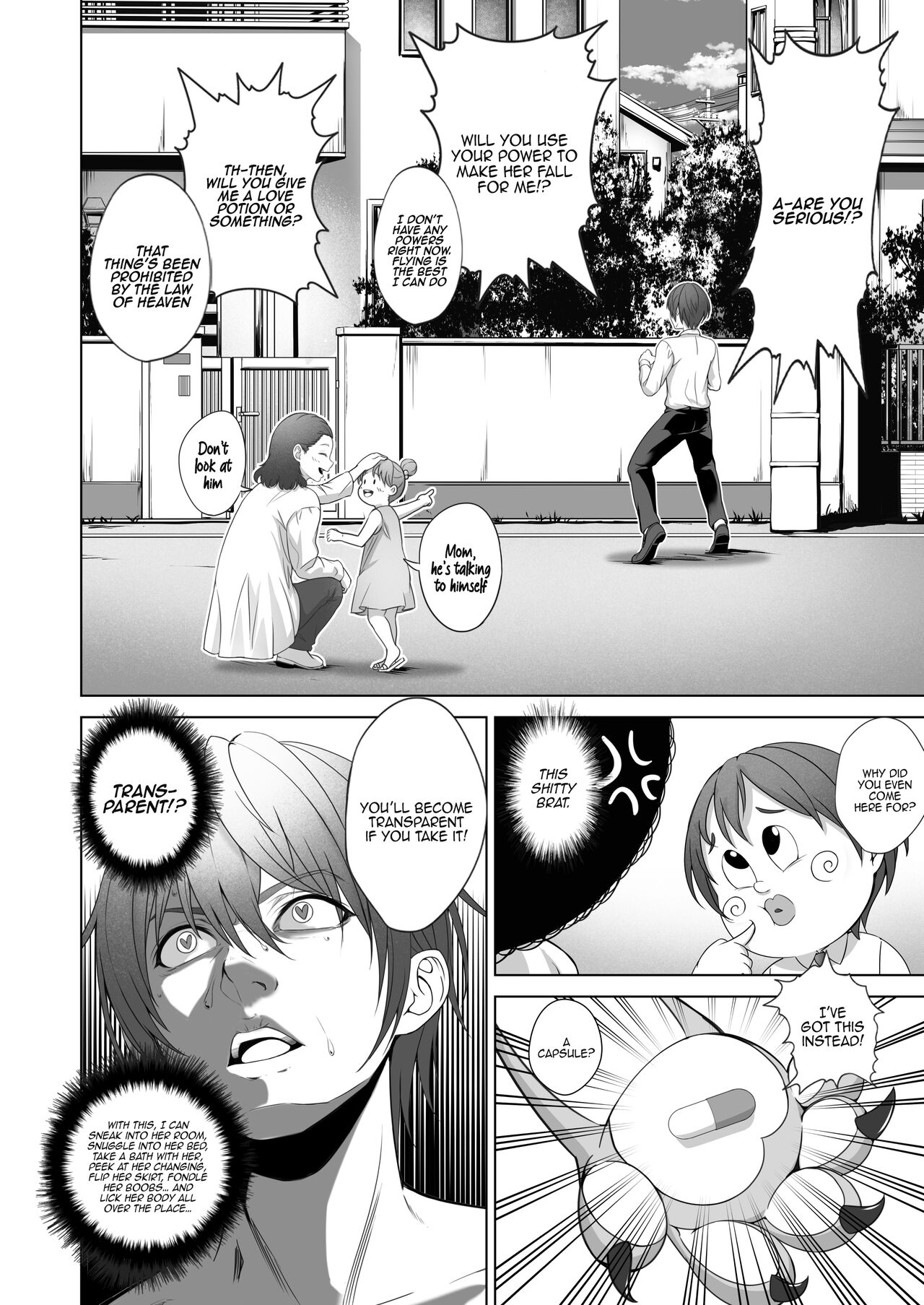 Toumei Ningen ni Natta Ore, Onnaburo de Gakuen no Kurokami Idol o Yaritai Houdai page 11