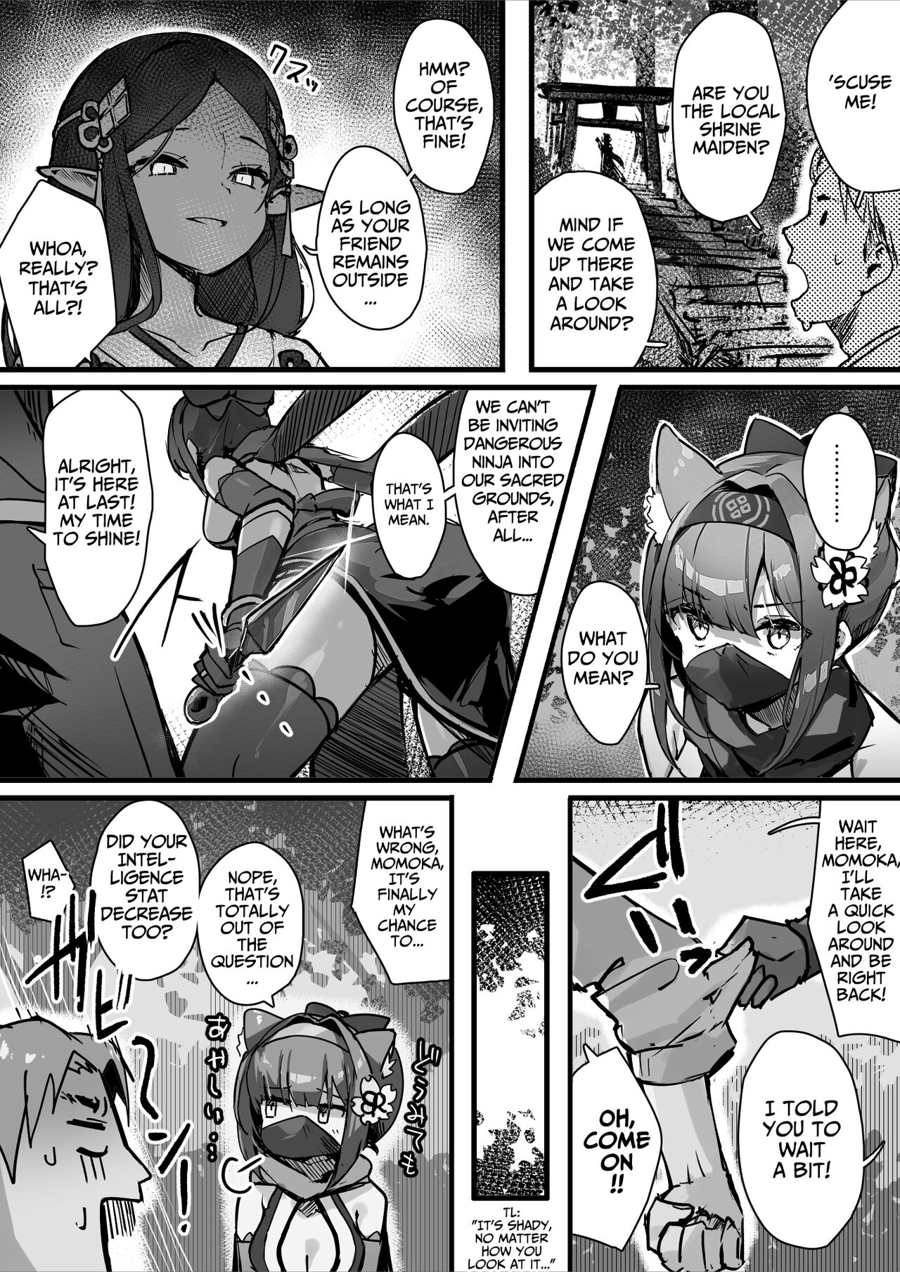 Tower of a Hundred Impurities Part One: A Kunoichi's battle against Slimes page 13