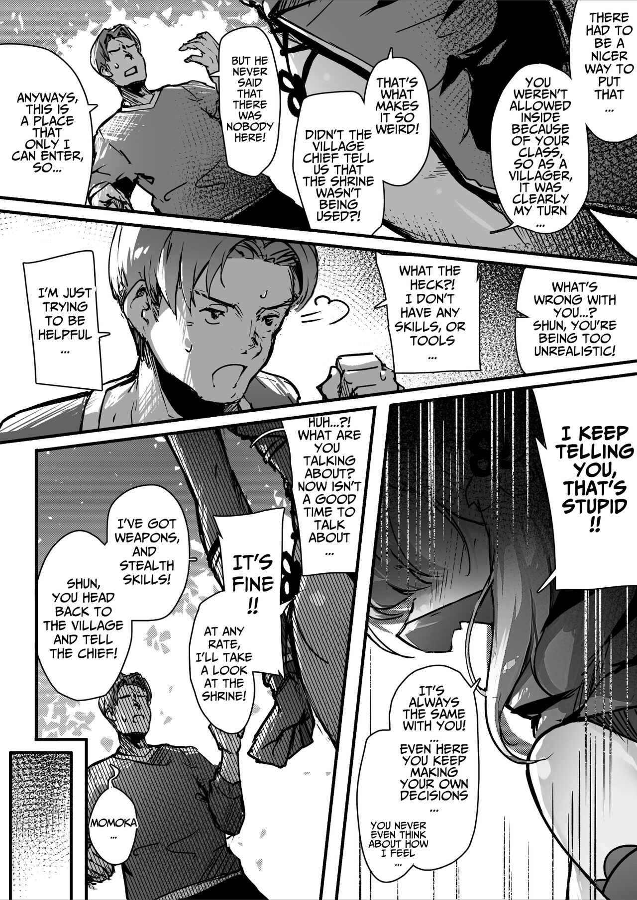 Tower of a Hundred Impurities Part One: A Kunoichi's battle against Slimes page 14