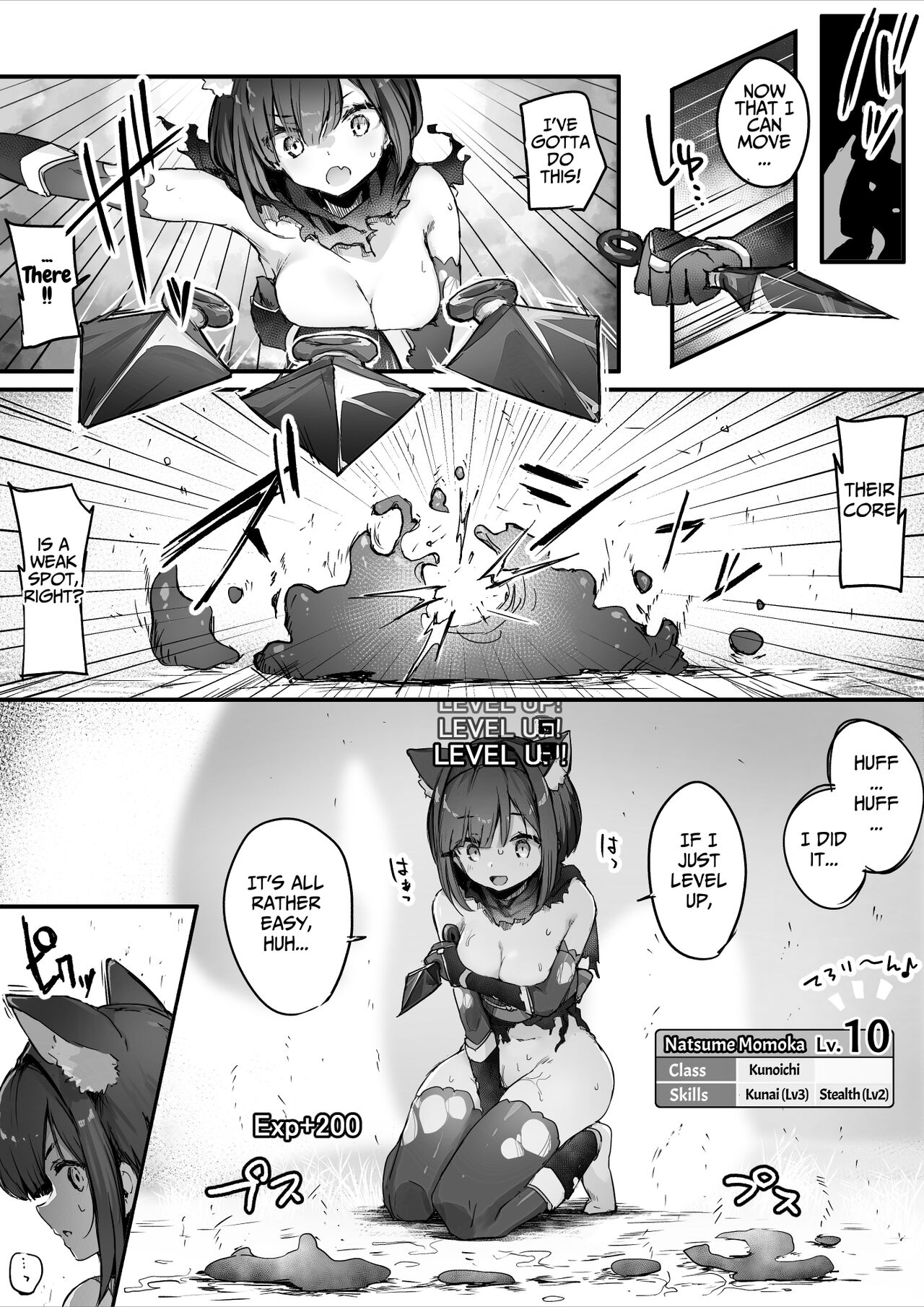 Tower of a Hundred Impurities Part One: A Kunoichi's battle against Slimes page 31
