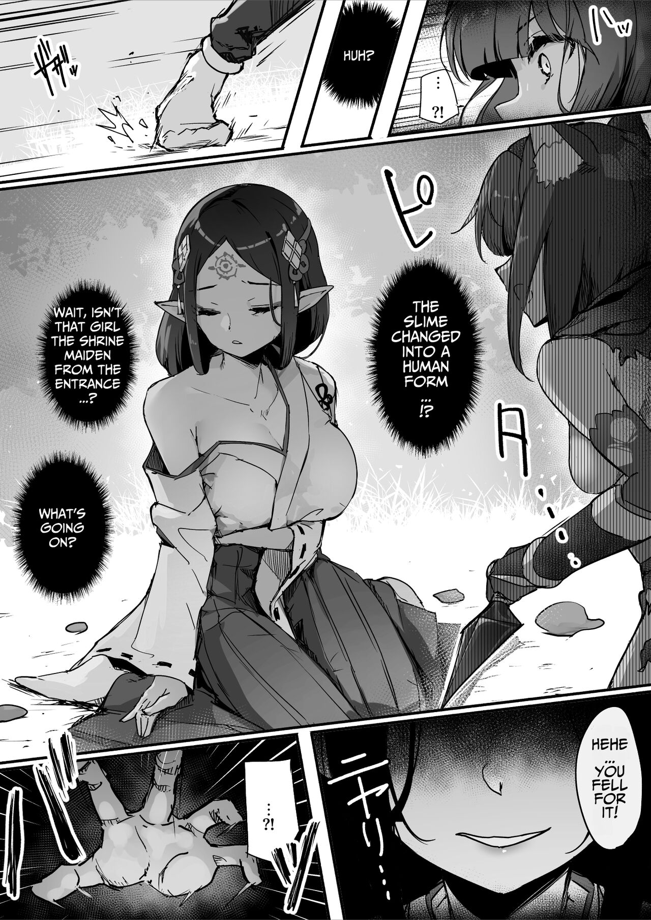 Tower of a Hundred Impurities Part One: A Kunoichi's battle against Slimes page 35