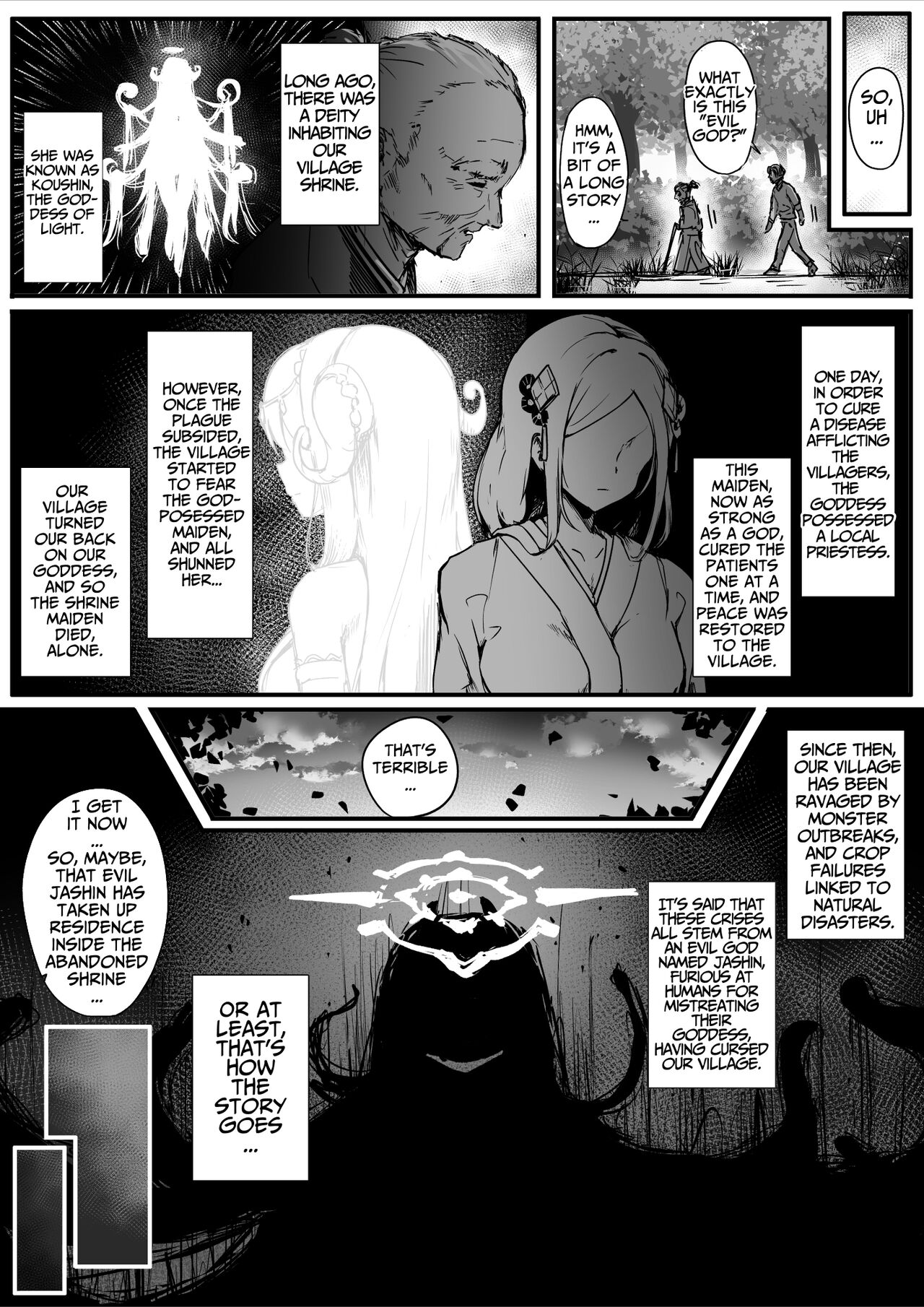 Tower of a Hundred Impurities Part One: A Kunoichi's battle against Slimes page 37