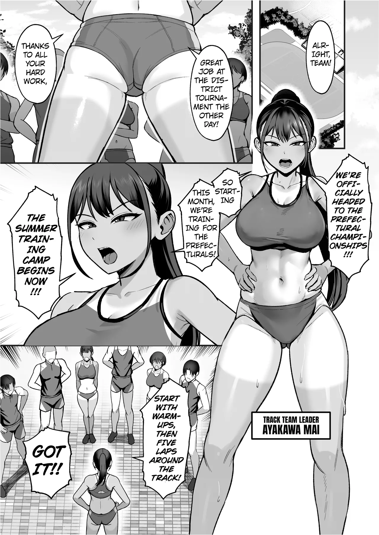 Track and Field Club Leader Surrenders to a Bunch of Delinquents 2 page 3