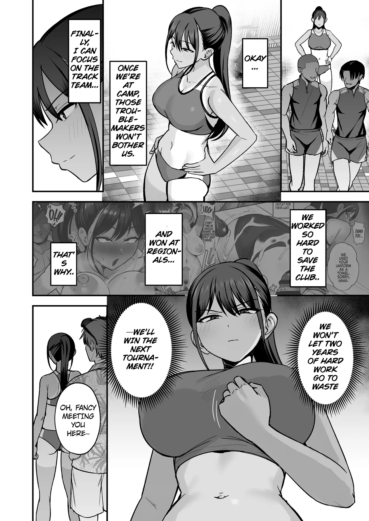 Track and Field Club Leader Surrenders to a Bunch of Delinquents 2 page 4