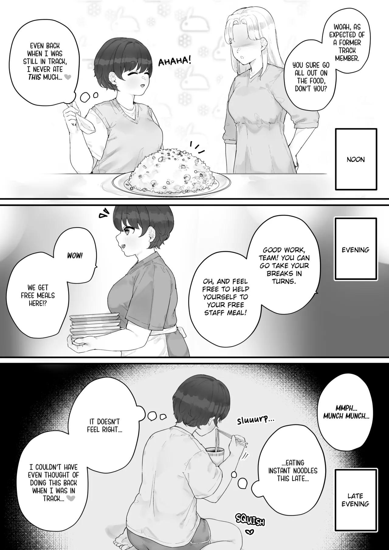 Track Team Girl page 5