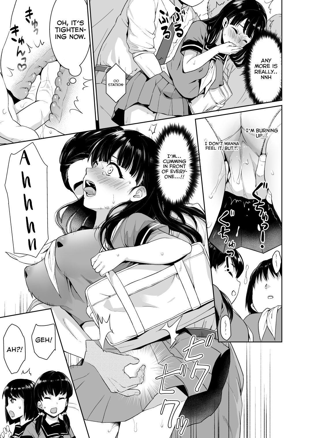 Train Molesting of a Normal Girl Who Can't Refuse page 11