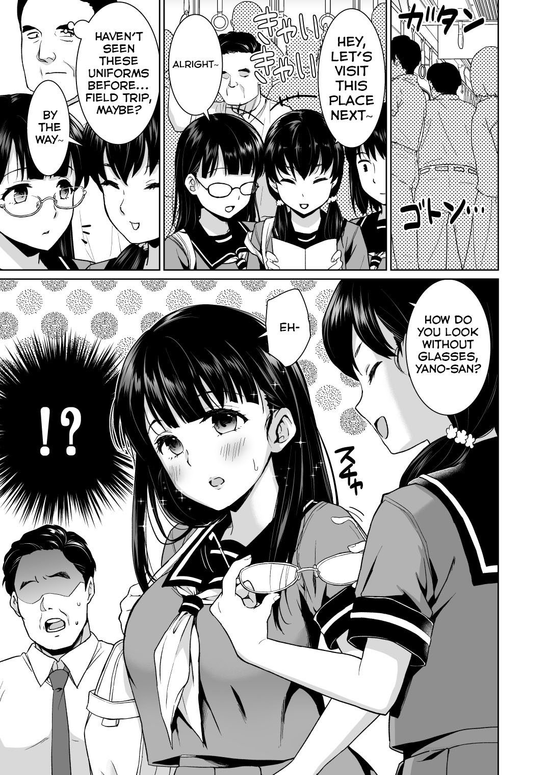 Train Molesting of a Normal Girl Who Can't Refuse page 3