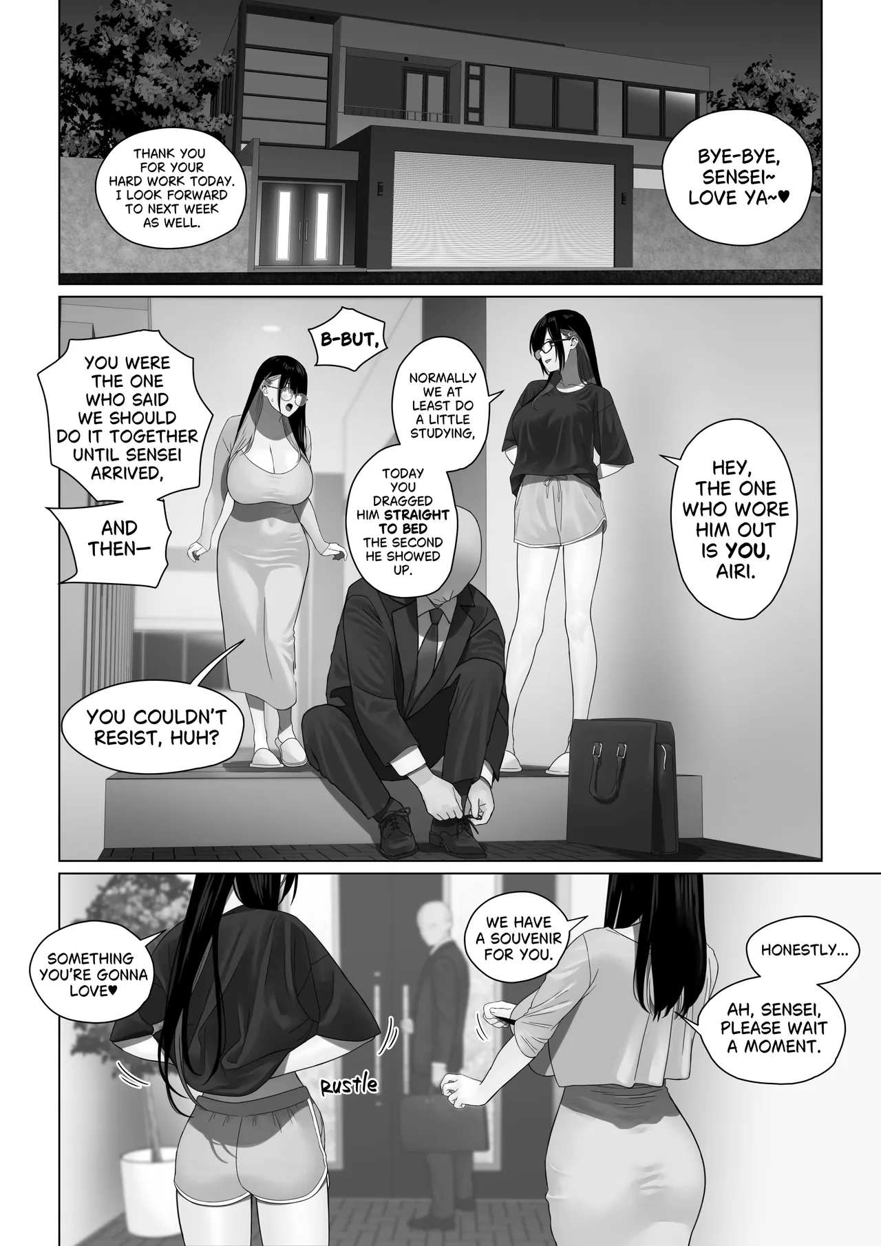 Training the Busty Sisters page 111
