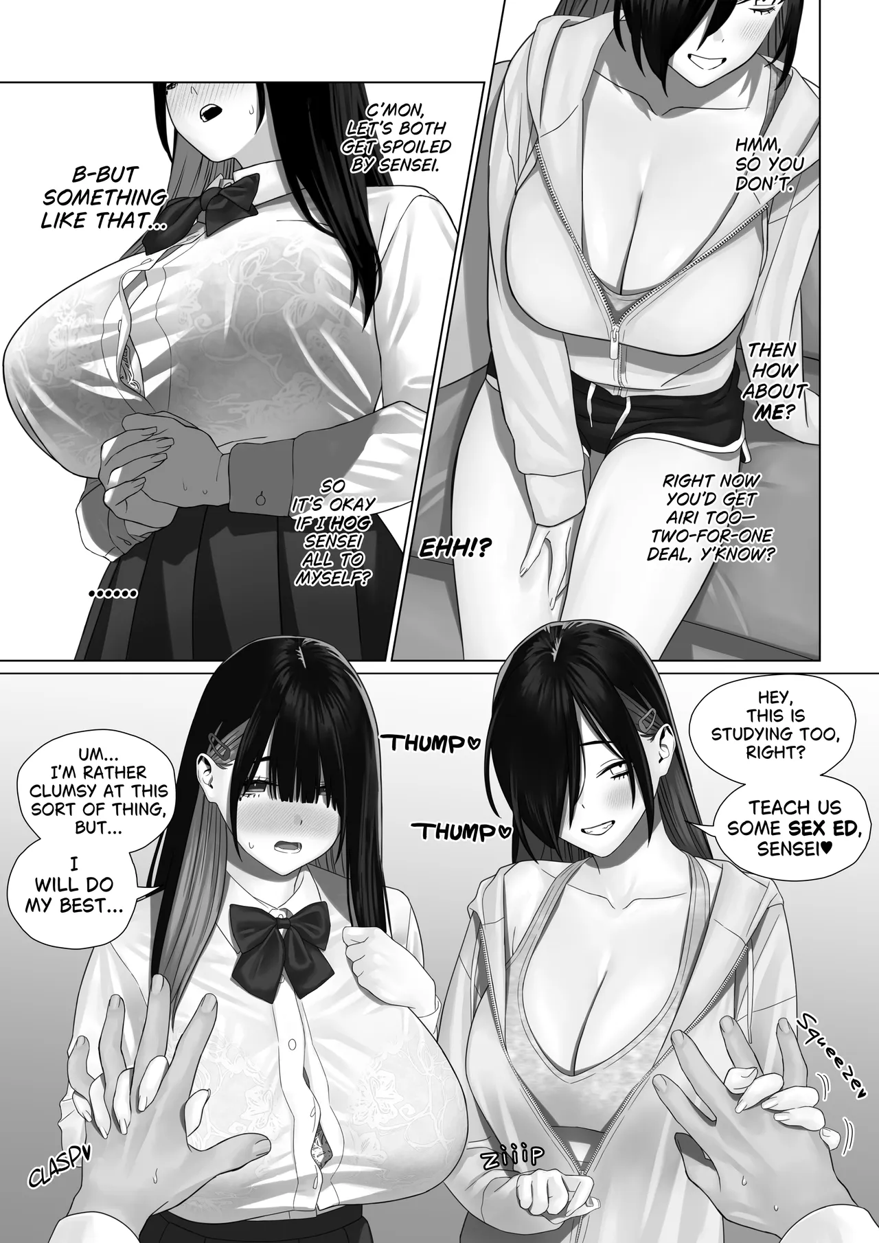 Training the Busty Sisters page 172