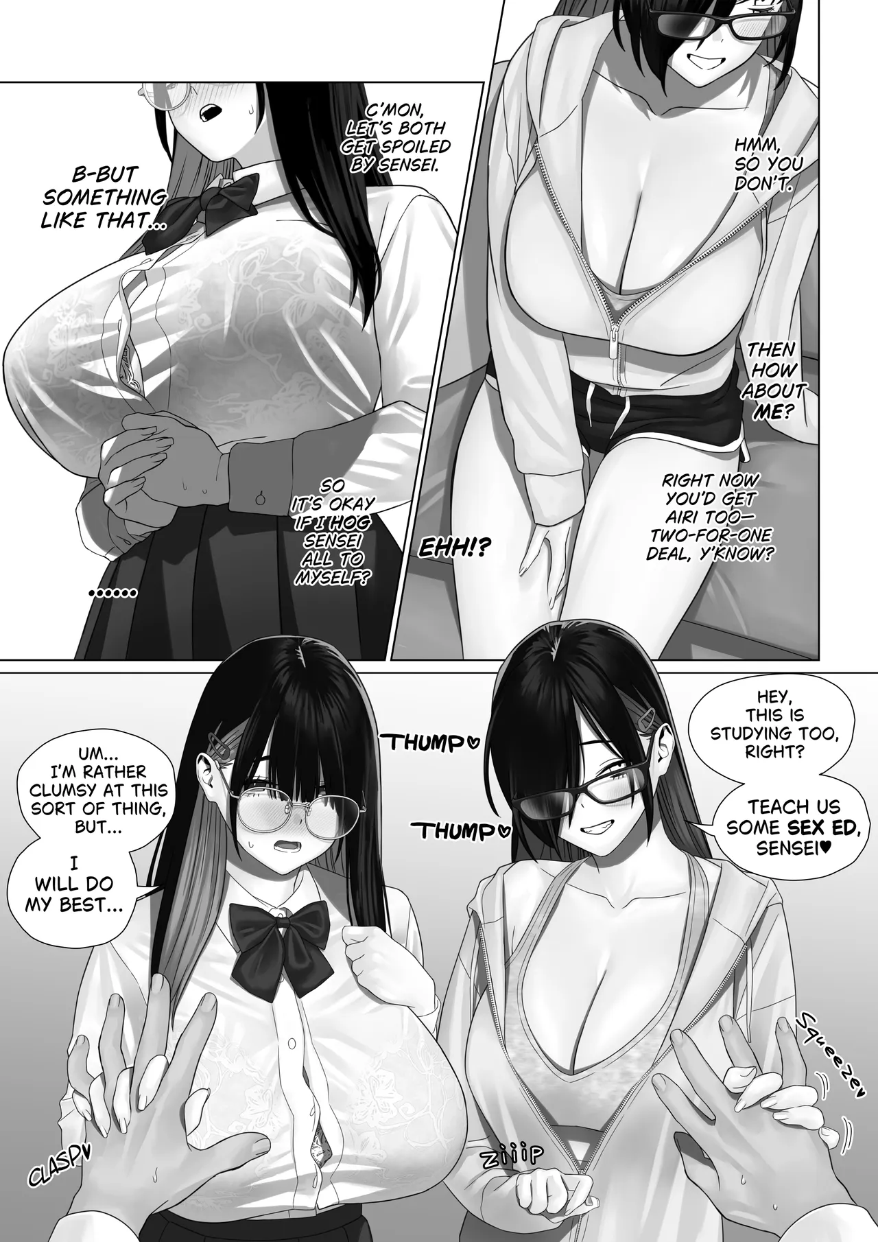 Training the Busty Sisters page 60