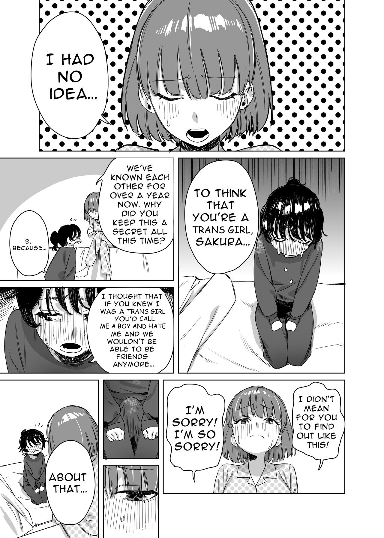 [Trans girl rewrite] A Trans Girl In Sexual Need Is a Fuckbuddy page 5