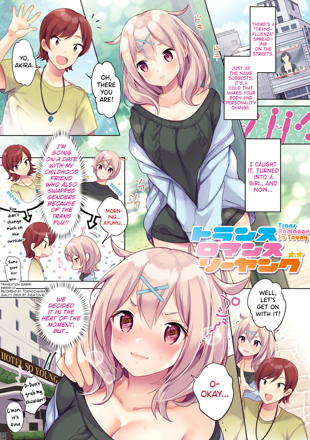Trans Romance So Young page 1