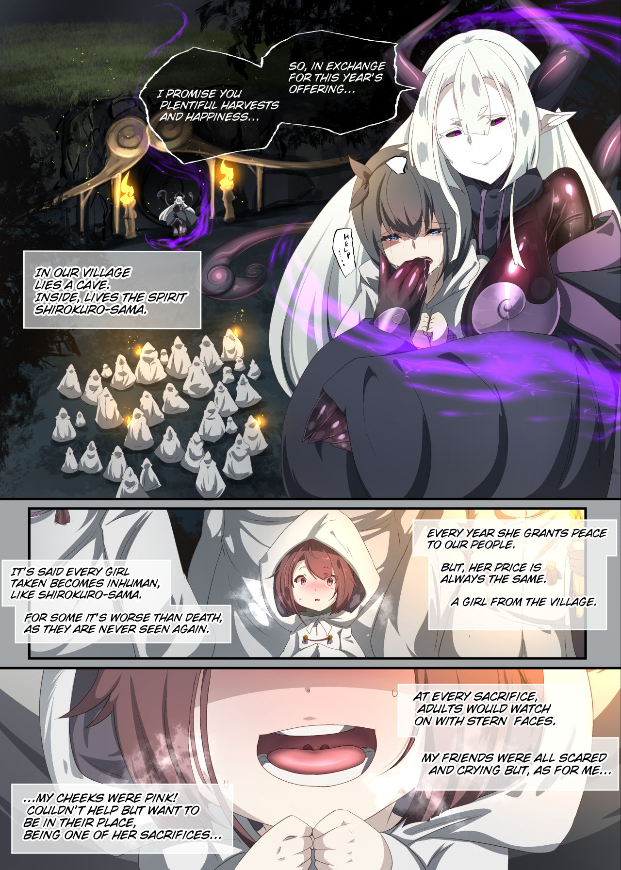 Transformed Into the Non-human Servant of the God of Lewdness page 3