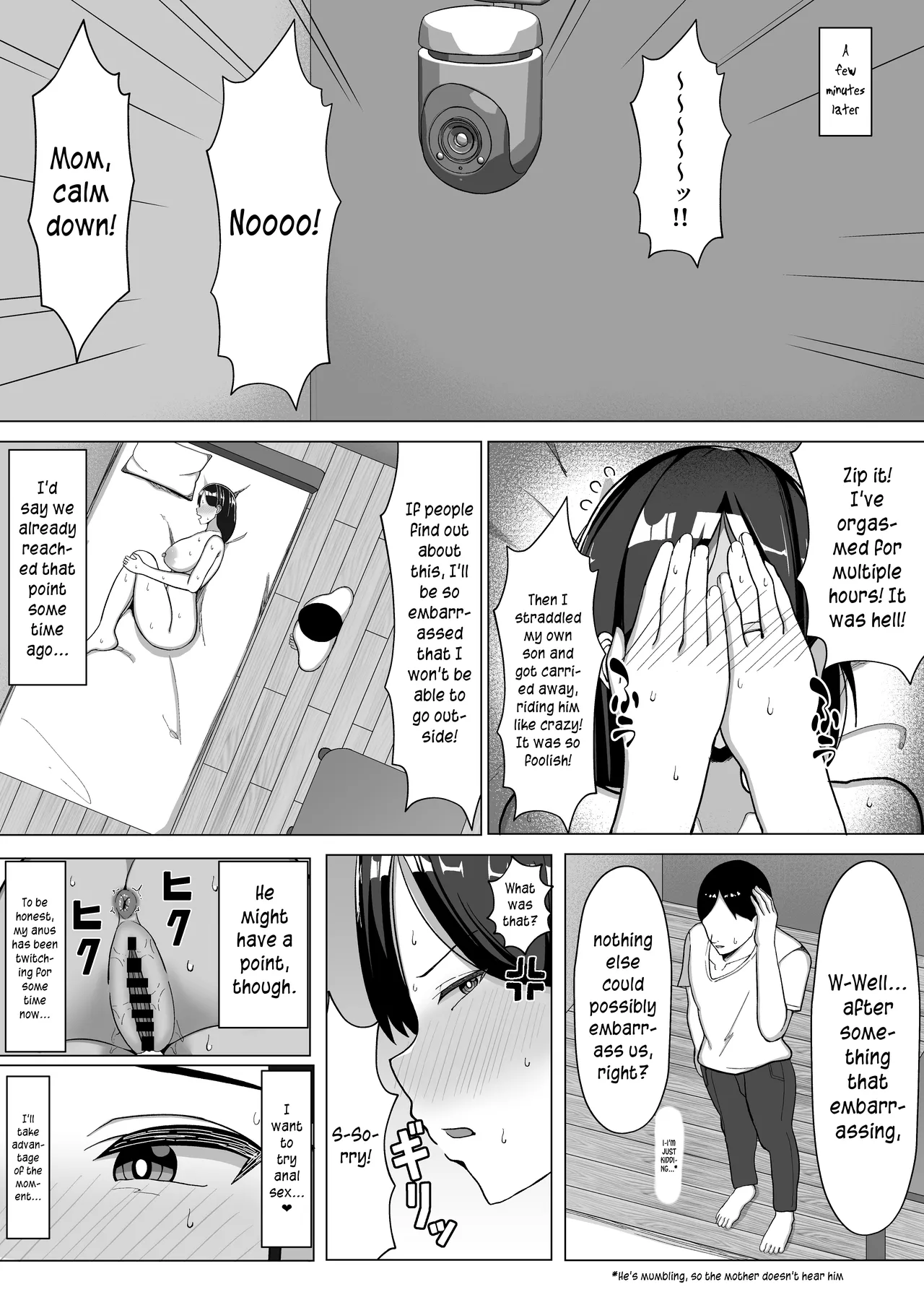 Trapped in a room until we've had enough sex, part 2 ~My annoying mother and me, in my rebellious phase~ page 33