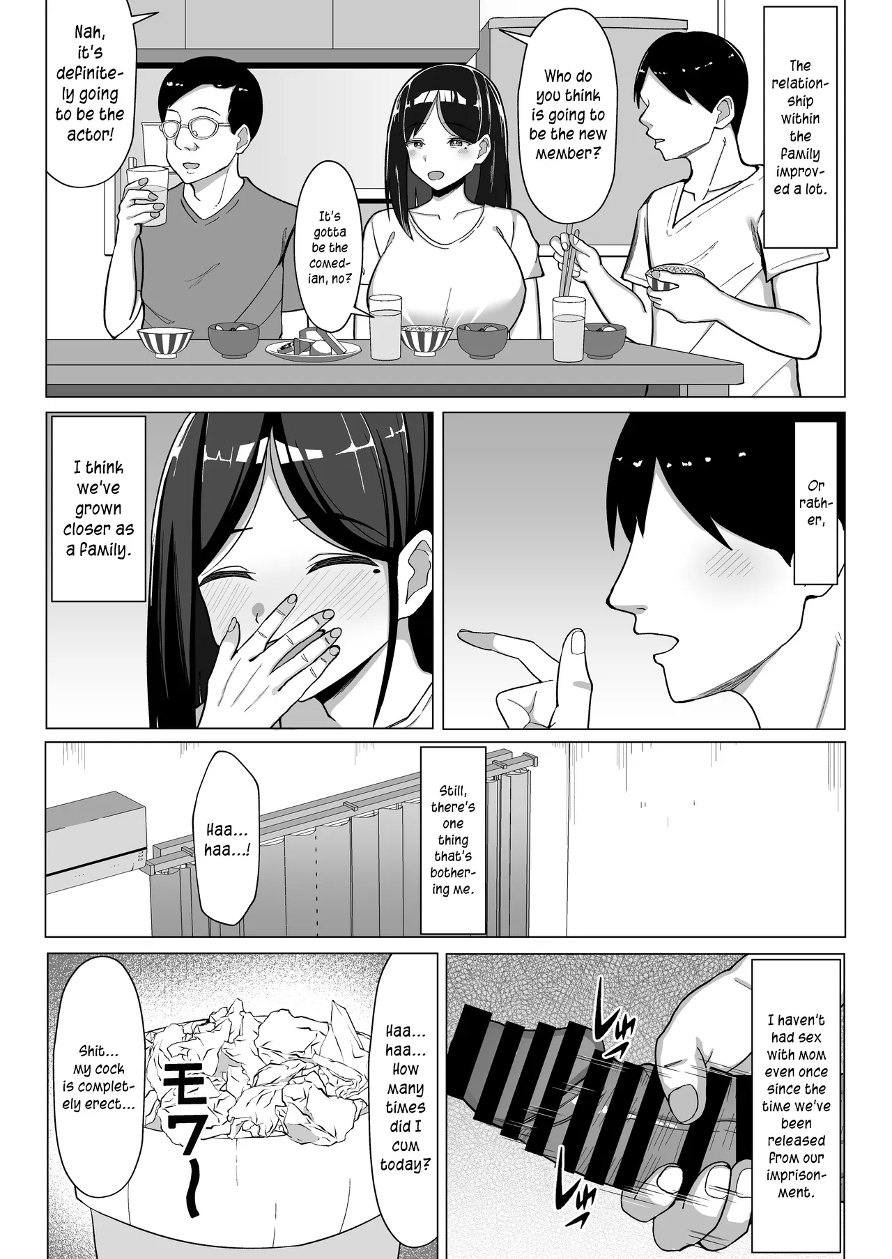 Trapped in a room until we've had enough sex, part 2 ~My annoying mother and me, in my rebellious phase~ page 46